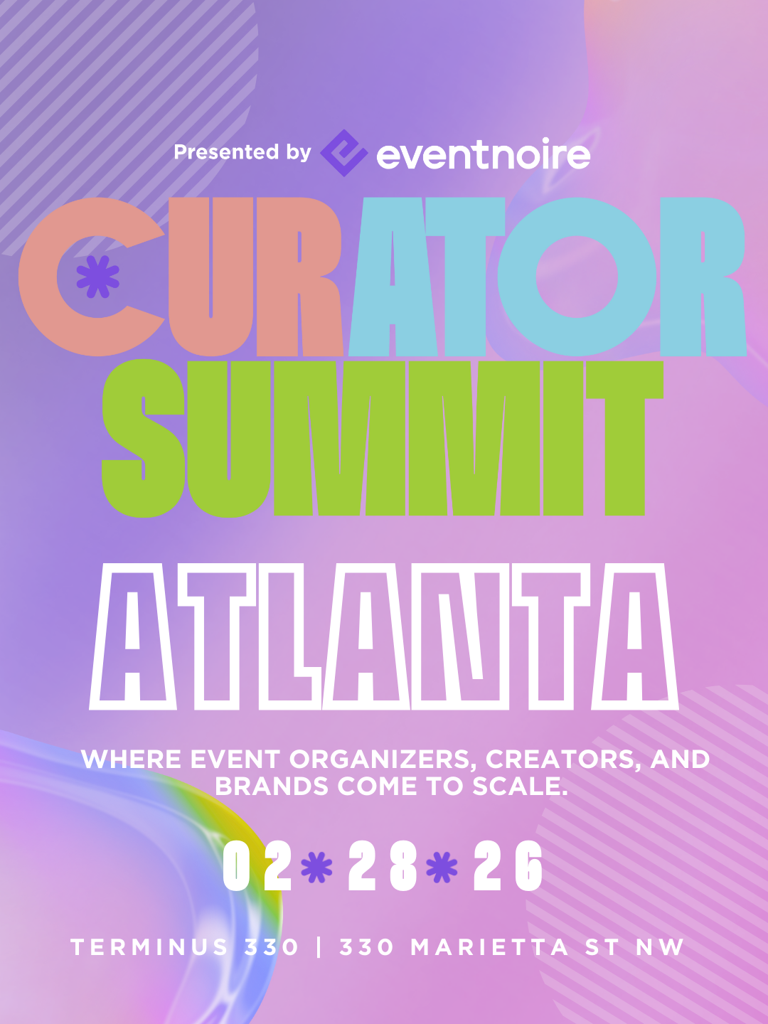 Curator Summit Atlanta presented by Eventnoire on February 28, 2026 at Terminus 330 in Atlanta